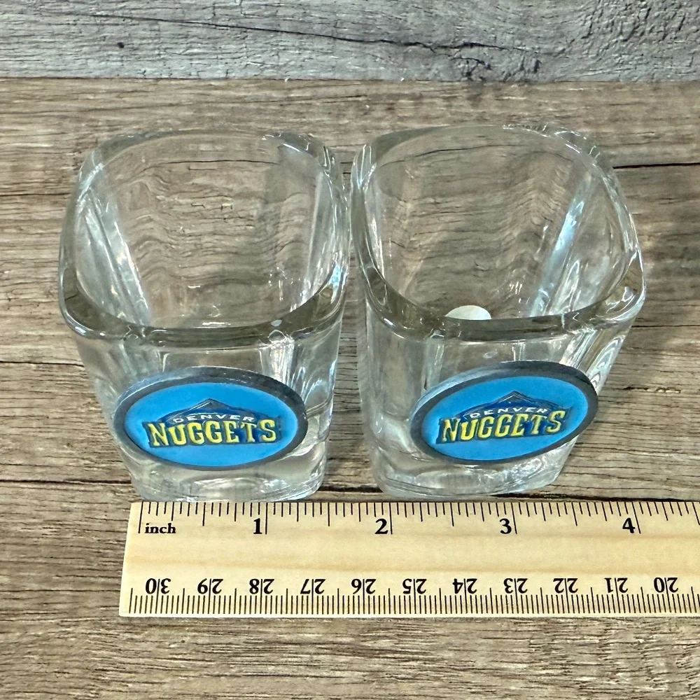 DENVER NUGGETS Shot Glasses (2)